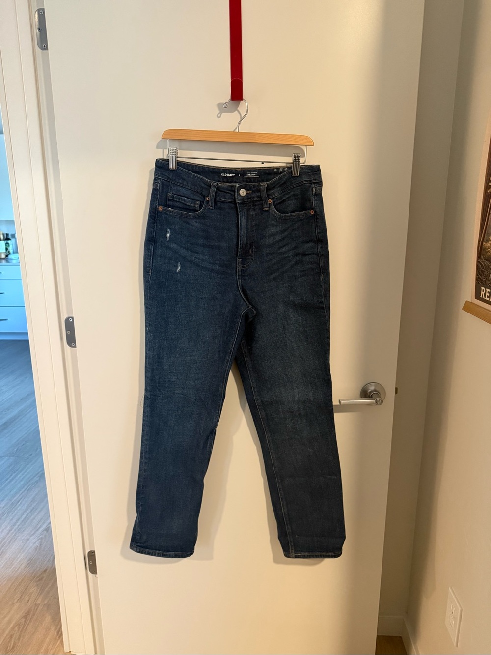 Old Navy Dark Blue Straight Jeans